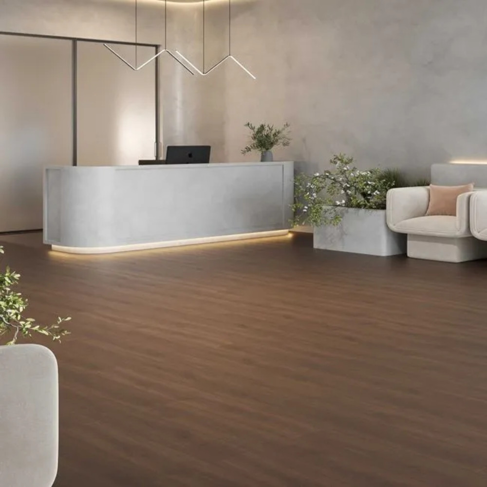 Piso Vinilico Biancogres Nobile - Cor Marsala (2,5mmX190X1300) caixa com 3,95 m2)